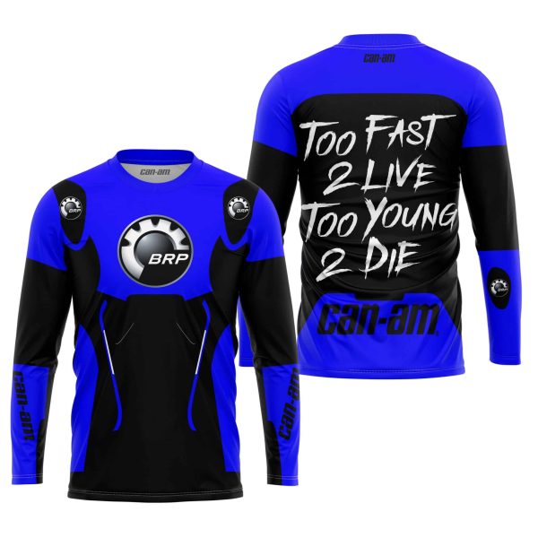 TOO FAST TO LIVE TOO YOUNG TO DIE - CAN AM - BLUE - Image 2