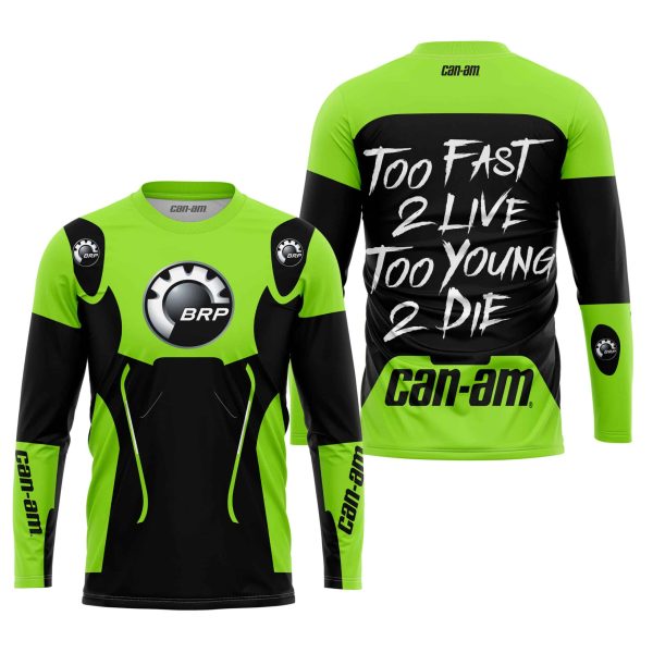 TOO FAST TO LIVE TOO YOUNG TO DIE - CAN AM - GREEN 1 - Image 2