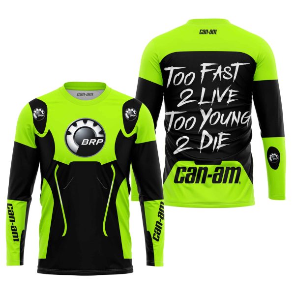 TOO FAST TO LIVE TOO YOUNG TO DIE - CAN AM - NEON - Image 2