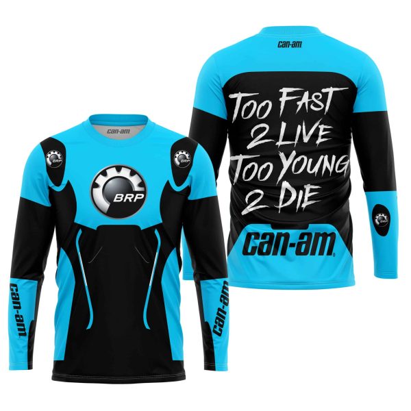 TOO FAST TO LIVE TOO YOUNG TO DIE - CAN AM - SKY BLUE - Image 3
