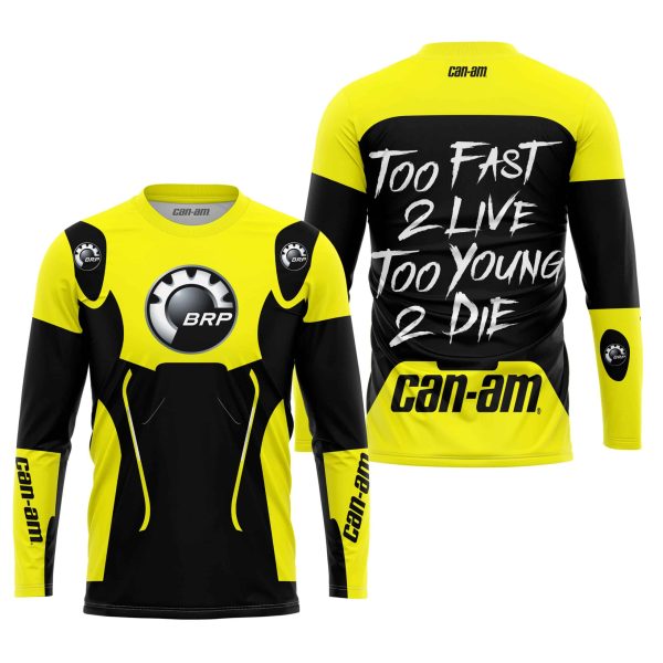 TOO FAST TO LIVE TOO YOUNG TO DIE - CAN AM - YELLOW - Image 2