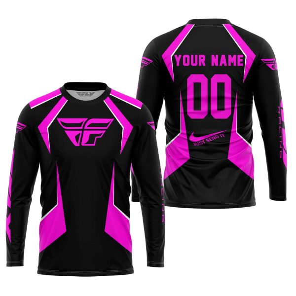 LIMITED EDITION - CUSTOM NAME FLY RACING - PINK - Image 2