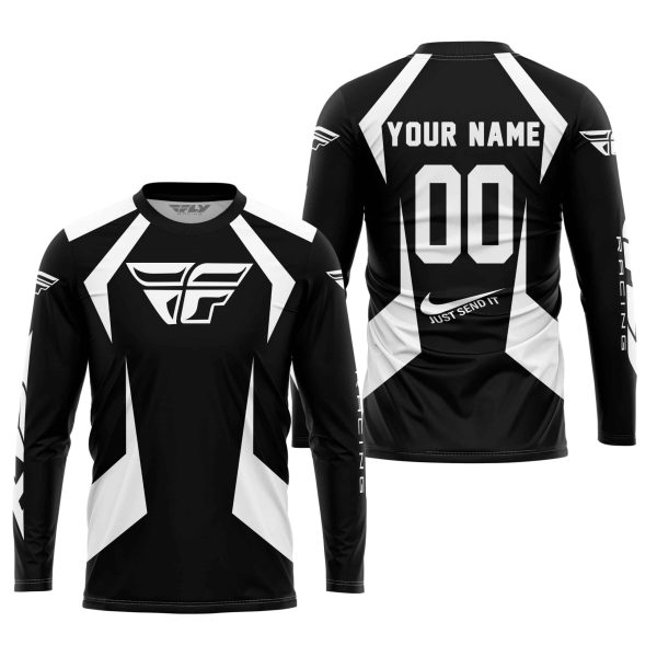 LIMITED EDITION - CUSTOM NAME FLY RACING - WHITE - Image 2