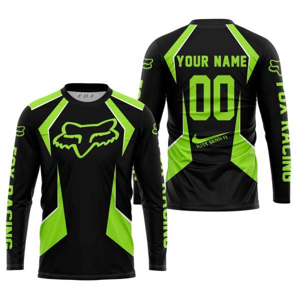 LIMITED EDITION - CUSTOM NAME FOX RACING - GREEN 1 - Image 2