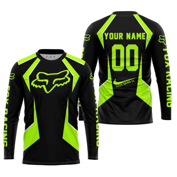 LIMITED EDITION - CUSTOM NAME FOX RACING - NEON - Image 2