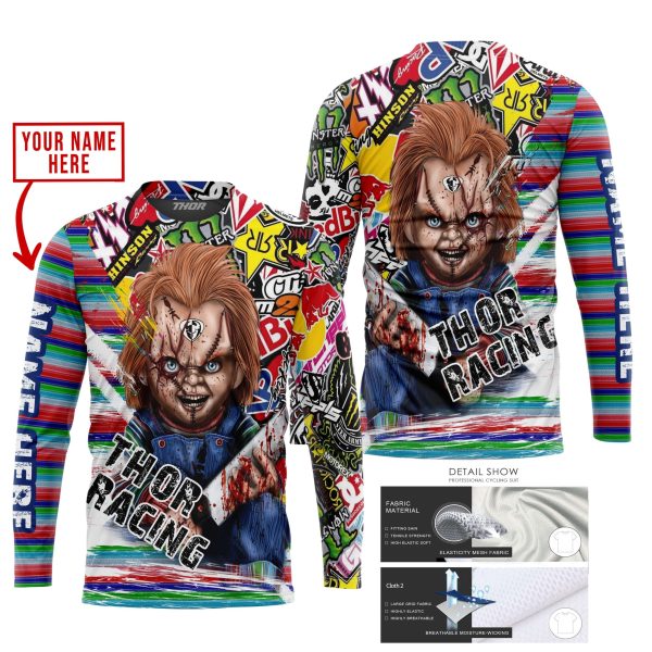 CHUCKY THOR RACING | HOODIE & JERSEY | KID-YOUTH & ADULT - Image 2