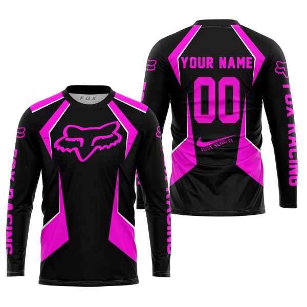 LIMITED EDITION - CUSTOM NAME FOX RACING - PINK - Image 2
