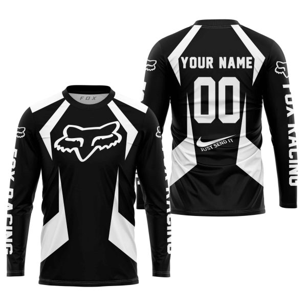LIMITED EDITION - CUSTOM NAME FOX RACING - WHITE - Image 2