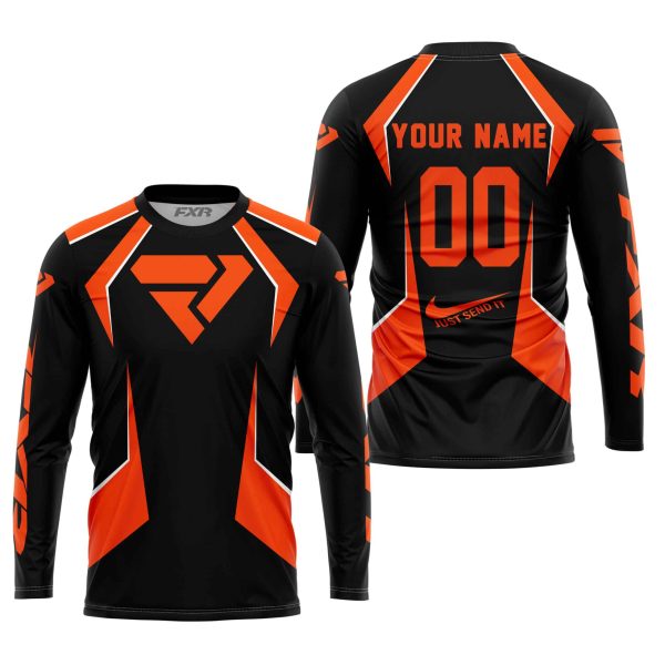 LIMITED EDITION - CUSTOM NAME FXR RACING - ORANGE - Image 2