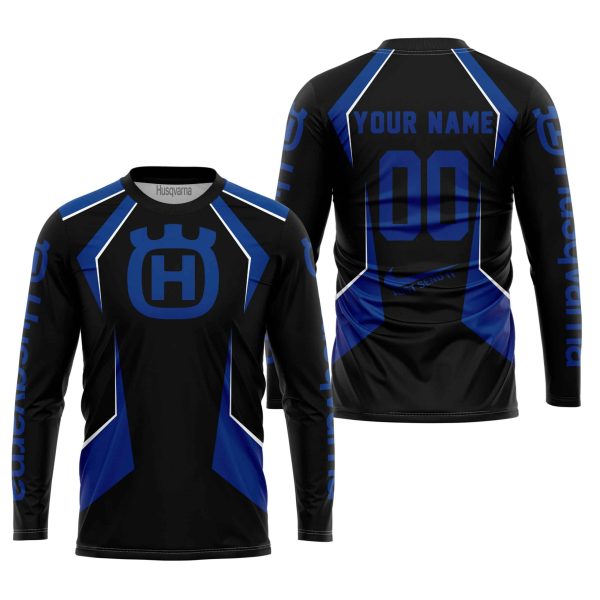 LIMITED EDITION - CUSTOM NAME HUSQVARNA - BLUE - Image 2