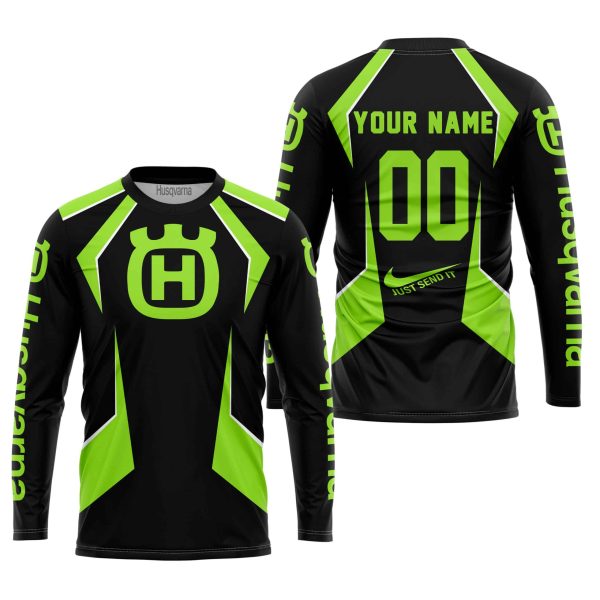 LIMITED EDITION - CUSTOM NAME HUSQVARNA - GREEN 1 - Image 2