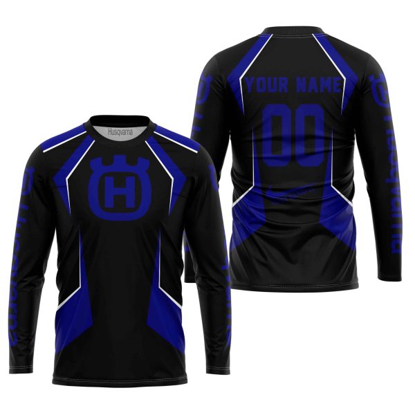 LIMITED EDITION - CUSTOM NAME HUSQVARNA - NAVY - Image 2