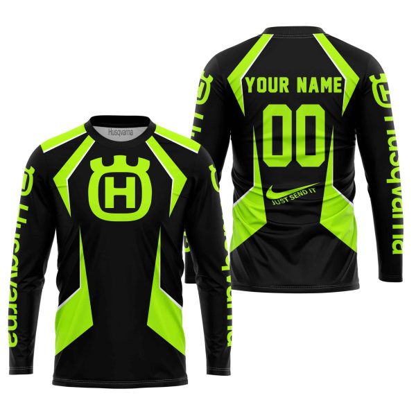 LIMITED EDITION - CUSTOM NAME HUSQVARNA - NEON - Image 2