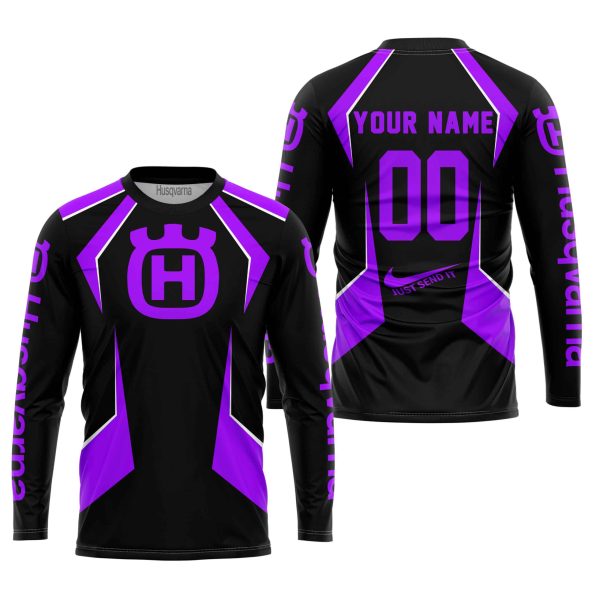 LIMITED EDITION - CUSTOM NAME HUSQVARNA - PURPLE - Image 2