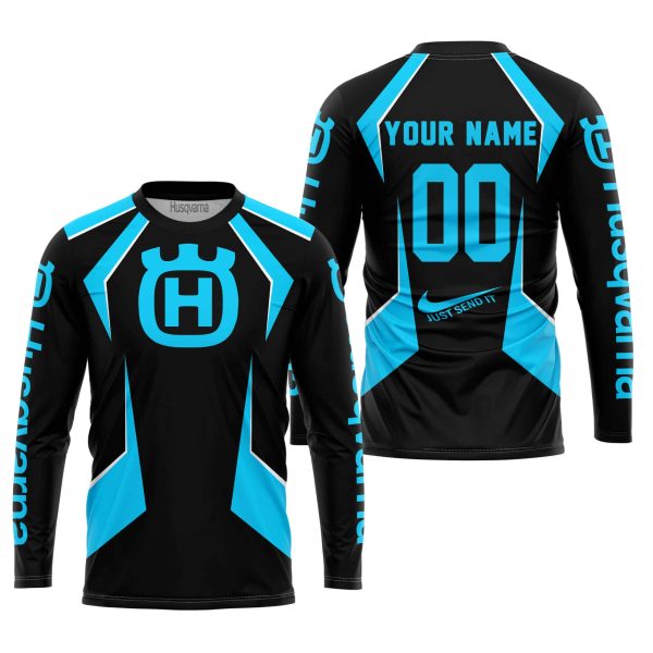 LIMITED EDITION - CUSTOM NAME HUSQVARNA - SKY BLUE - Image 2