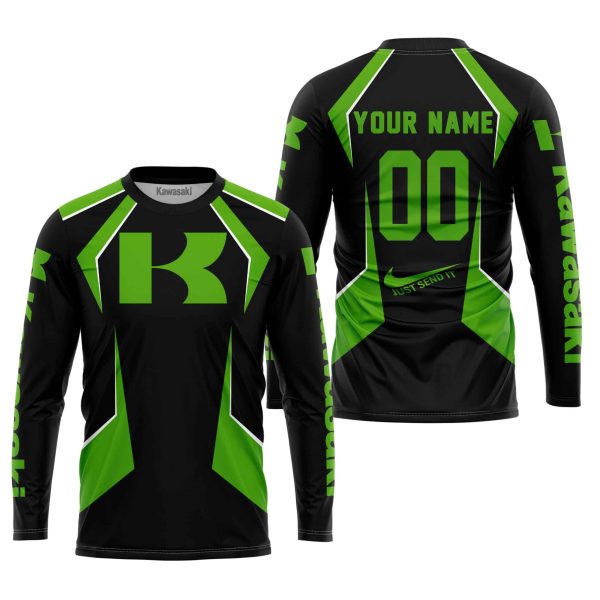 LIMITED EDITION - CUSTOM NAME KAWASAKI - GREEN - Image 2