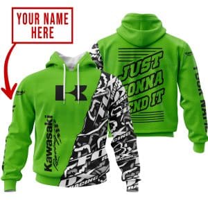JUST GONNA SEND IT | KAWASAKI RACING GREEN | KID & ADULT
