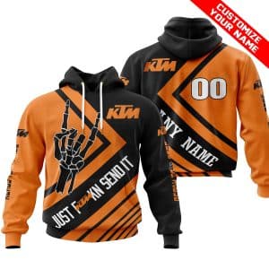 JUST FCKN SEND IT - KTM | HOODIE & JERSEY | KID-YOUTH & ADULT