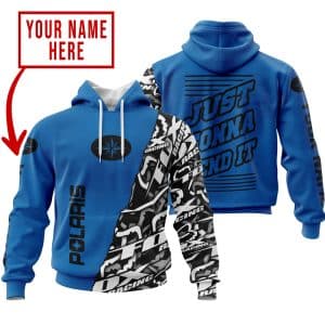 JUST GONNA SEND IT | POLARIS RACING BLUE | KID & ADULT