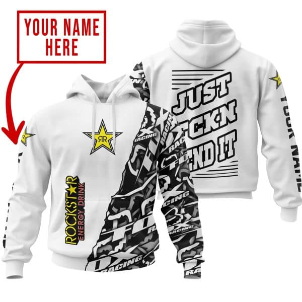 CUSTOM NAME RACING | ROCKSTARS RACING WHITE