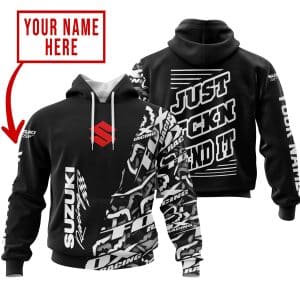 CUSTOM NAME RACING | SUZUKI RACING BLACK