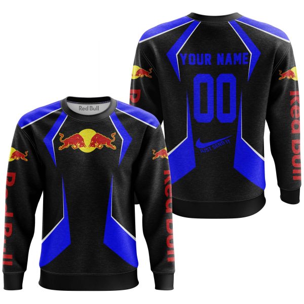 LIMITED EDITION - CUSTOM NAME REDBULL - BLUE - Image 3