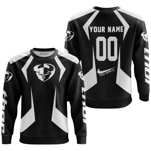 LIMITED EDITION - CUSTOM NAME THOR RACING - WHITE - Image 3