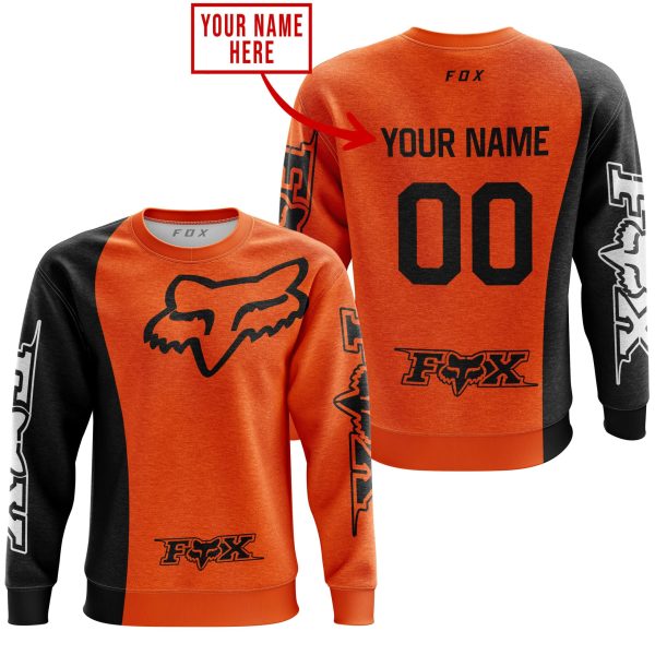 PREMIUM MX - CUSTOM NAME - FOX RACING - ORANGE - Image 3