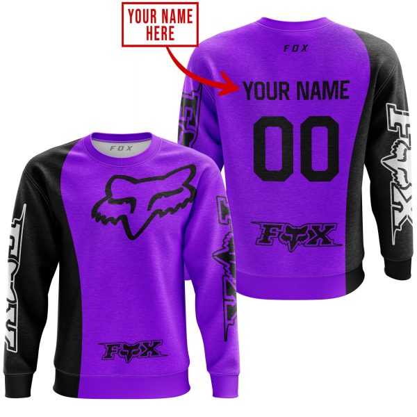 PREMIUM MX - CUSTOM NAME - FOX RACING - PURPLE - Image 3