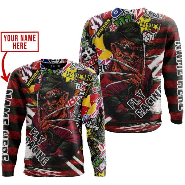 FREDDY KRUEGER FLY RACING | HOODIE & JERSEY | KID-YOUTH & ADULT - Image 4