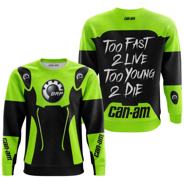 TOO FAST TO LIVE TOO YOUNG TO DIE - CAN AM - NEON - Image 3
