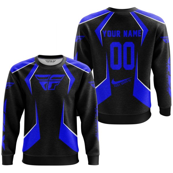 LIMITED EDITION - CUSTOM NAME FLY RACING - BLUE - Image 3