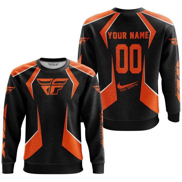 LIMITED EDITION - CUSTOM NAME FLY RACING - ORANGE - Image 3