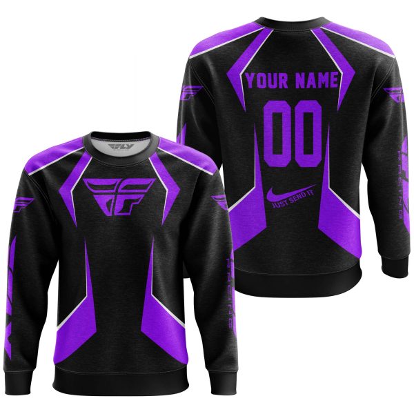 LIMITED EDITION - CUSTOM NAME FLY RACING - PURPLE - Image 3