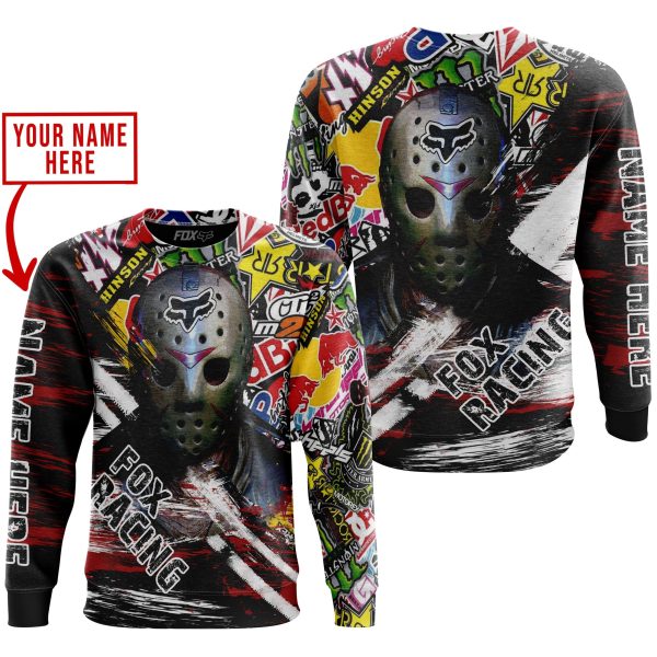 JASON VOORHEES FOX RACING | HOODIE & JERSEY | KID-YOUTH & ADULT - Image 3