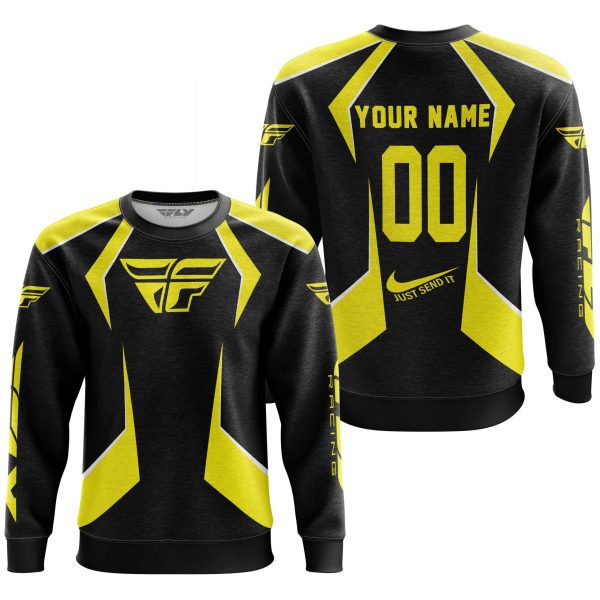 LIMITED EDITION - CUSTOM NAME FLY RACING - YELLOW - Image 3