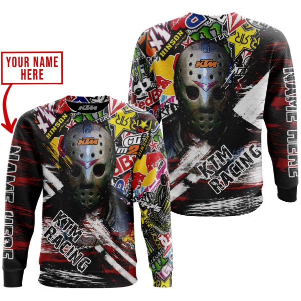JASON VOORHEES KTM RACING | HOODIE & JERSEY | KID-YOUTH & ADULT - Image 3