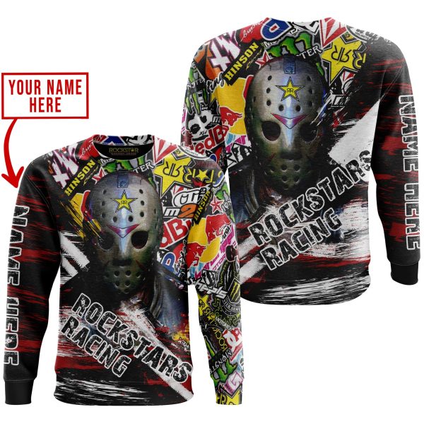 JASON VOORHEES ROCKSTARS RACING | HOODIE & JERSEY | KID-YOUTH & ADULT - Image 2