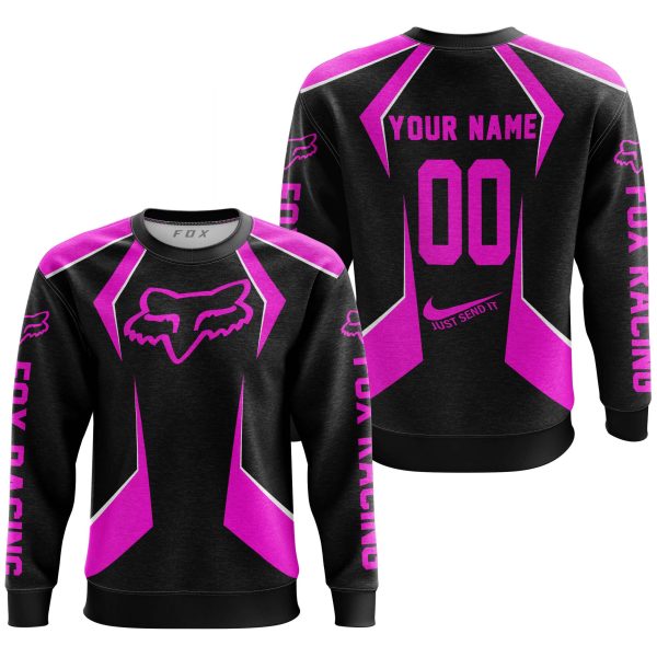 LIMITED EDITION - CUSTOM NAME FOX RACING - PINK - Image 3