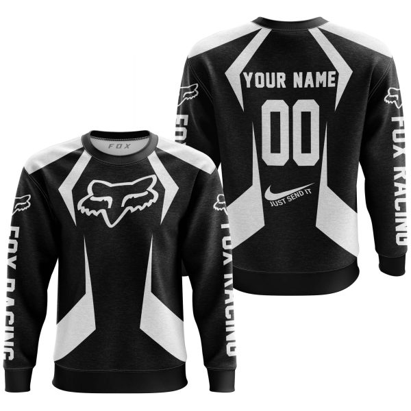 LIMITED EDITION - CUSTOM NAME FOX RACING - WHITE - Image 3