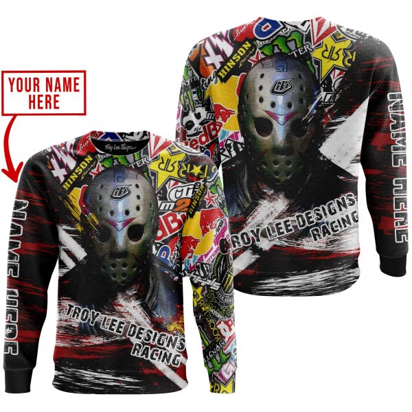 JASON VOORHEES TROY LEE DESIGNS RACING | HOODIE & JERSEY | KID-YOUTH & ADULT - Image 3
