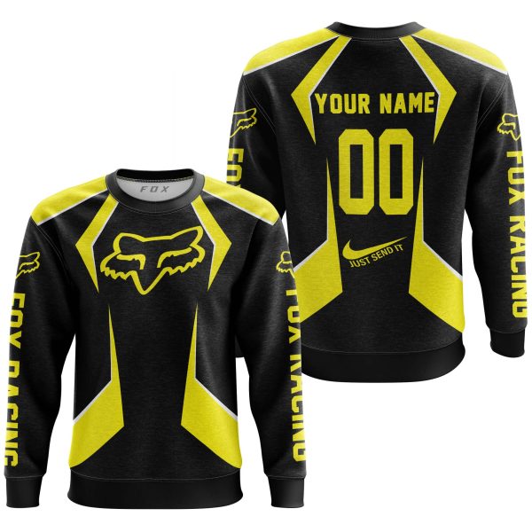 LIMITED EDITION - CUSTOM NAME FOX RACING - YELLOW - Image 3