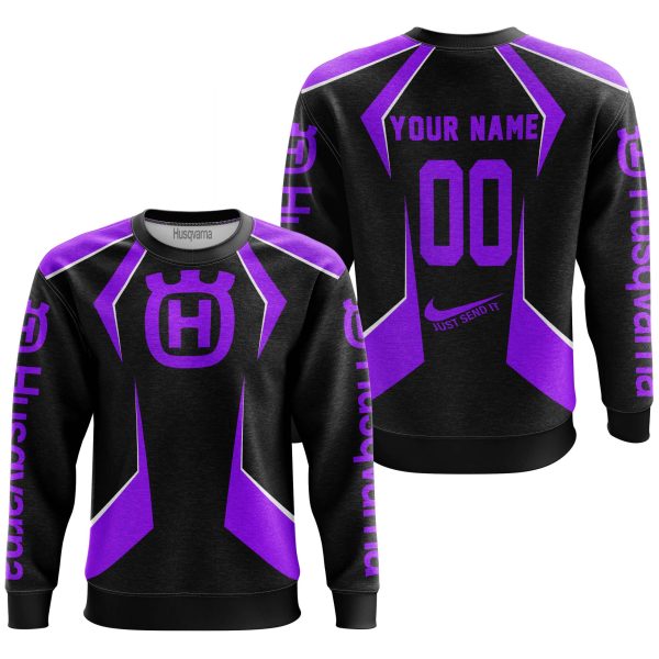LIMITED EDITION - CUSTOM NAME HUSQVARNA - PURPLE - Image 3