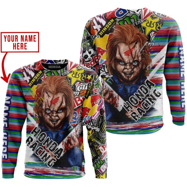 CHUCKY HONDA RACING | HOODIE & JERSEY | KID-YOUTH & ADULT - Image 3