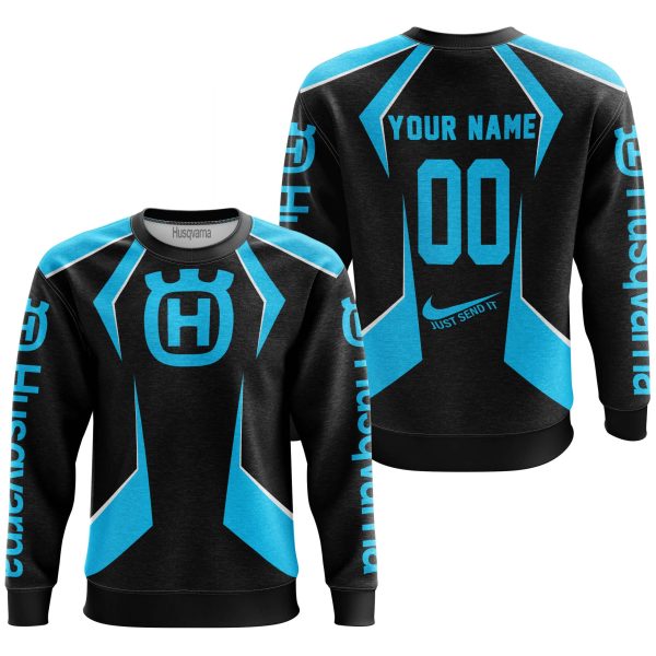 LIMITED EDITION - CUSTOM NAME HUSQVARNA - SKY BLUE - Image 3