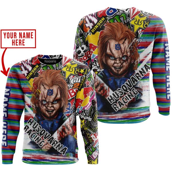 CHUCKY HUSQVARNA RACING | HOODIE & JERSEY | KID-YOUTH & ADULT - Image 3