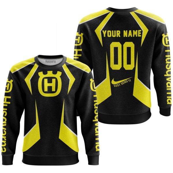 LIMITED EDITION - CUSTOM NAME HUSQVARNA - YELLOW - Image 3