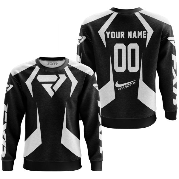 LIMITED EDITION - CUSTOM NAME FXR RACING - WHITE - Image 3