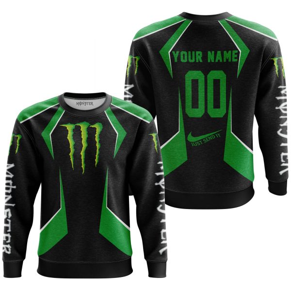 LIMITED EDITION - CUSTOM NAME MONSTER - GREEN - Image 3