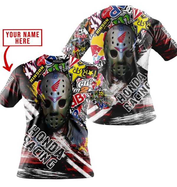 JASON VOORHEES HONDA RACING | HOODIE & JERSEY | KID-YOUTH & ADULT - Image 4